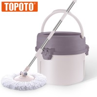 2020 TOPOTO Home Cleaning 360 Rotary TV Shop Mop With Single Bucket