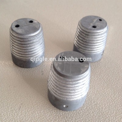 German type zinc alloy screw thread for mop pole tip,mop pole metal screw