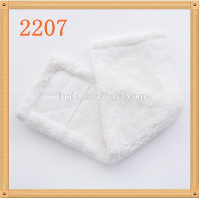 Magic new style flat plush fabric Microfiber Clean mop Cloth