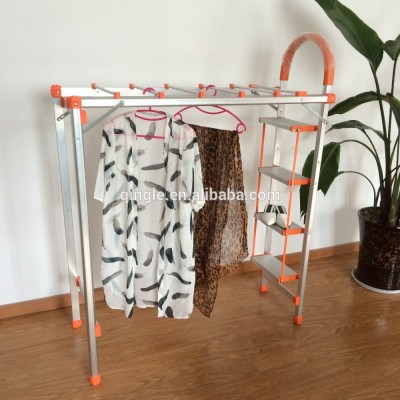 multifunction clothes drying rack, foldable step ladders , aluminum ladder